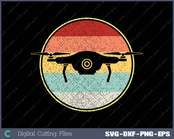 Vintage Drone Retro Gift