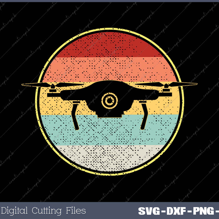 Vintage Drone Retro Gift