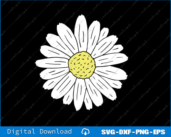 Vintage Floral Boho Wildflower Graphic Loose Tees Sleeve Casual SVG PNG Files