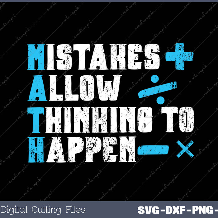 Vintage Math Teacher Funny Saying Gift SVG PNG Cutting Printable Files