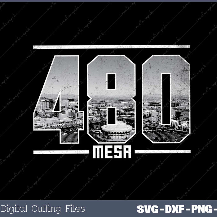 Vintage Little Rock 480 Area Code 
 Arkansas Skyline SVG File
