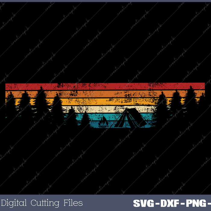 Vintage Mountains Hiking Camping