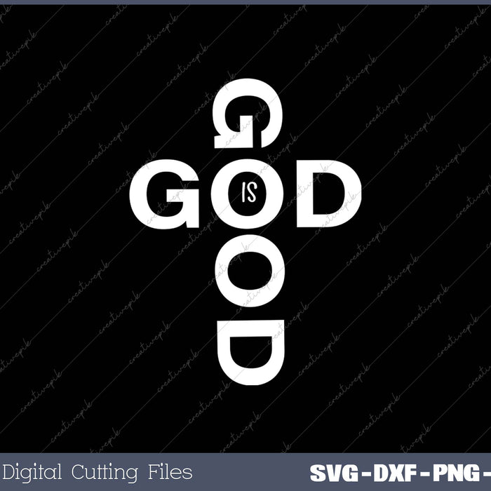 Vintage Retro God Is Good All The Time Christian