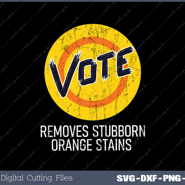 Vote Removes Stubborn Orange 