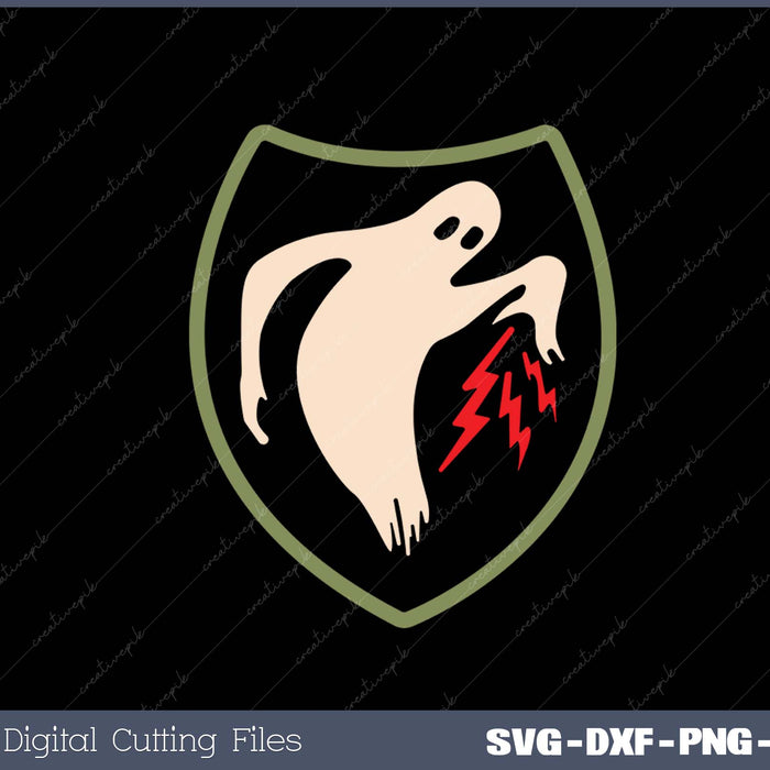 WWII Vintage Ghost Army World War 2 Ghost Army SVG PNG Cutting Printable Files