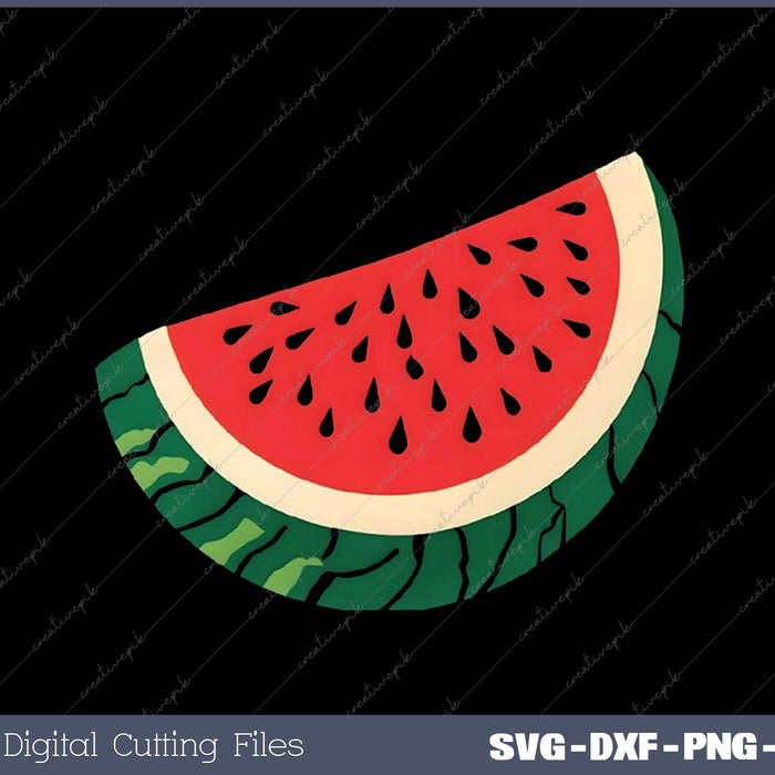 Watermelon SVG PNG Cutting Printable Files