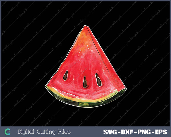 Watermelon Slice Fruit Group Costume Funny Halloween SVG PNG Cutting Printable Files