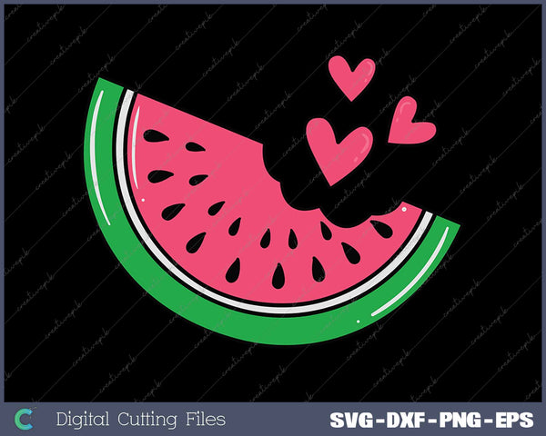 Watermelon Slice Melon Summer Vacation Season Fruit