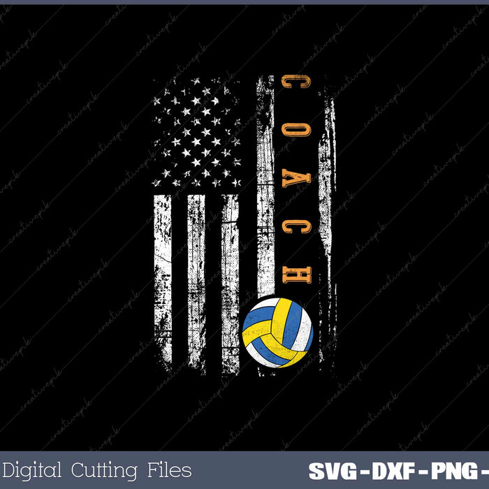 Water polo USA team American flag US Water polo men SVG Cut files