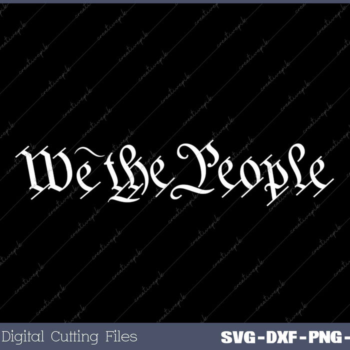 We The People Founding Fathers Constitution American 