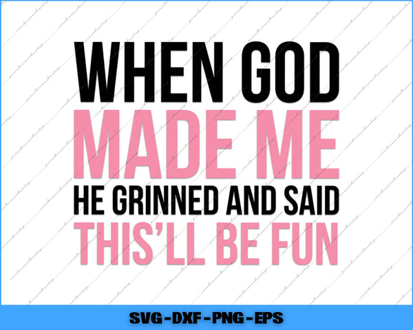 Text graphic with humorous quote on a white background