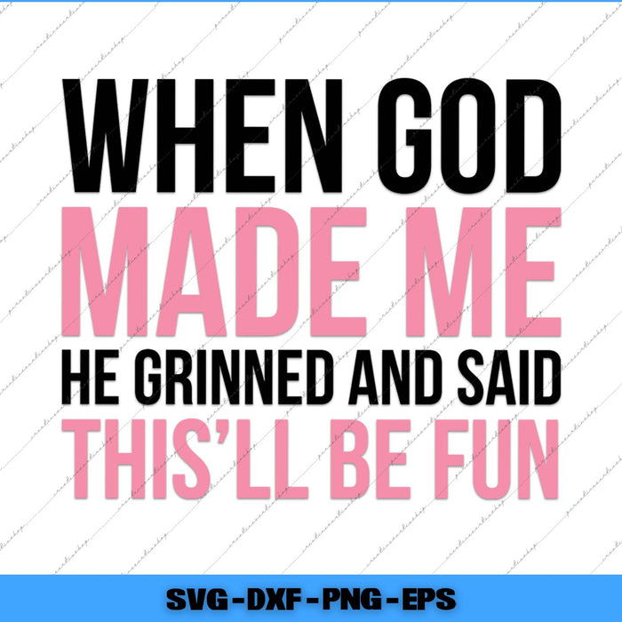 Text graphic with humorous quote on a white background