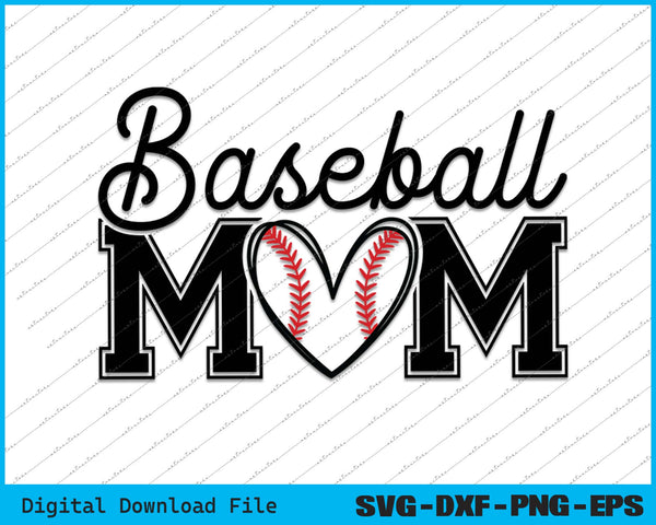 With Our Baseball Mom SVG PNG Cutting Printable Files