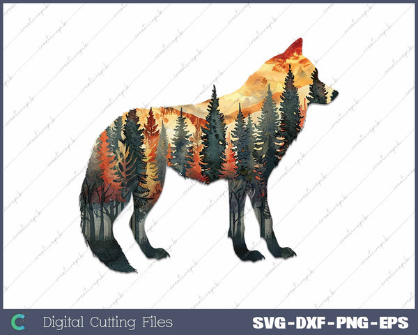 Wolf Nature Forest Outdoor Hiking Camping Hunting