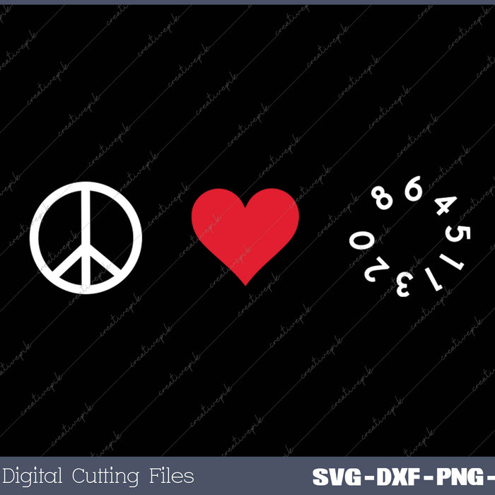 Womens 864511320 anti trump election vote peace love 86 45 11320 SVG PNG Cutting Printable Files