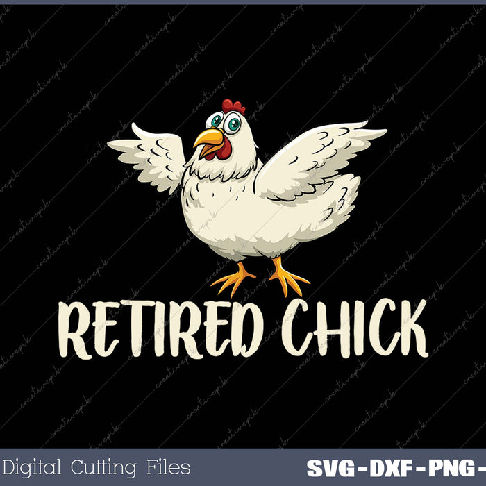 Womens Retired Chick 2020 Funny Retirement Gift for Grandma