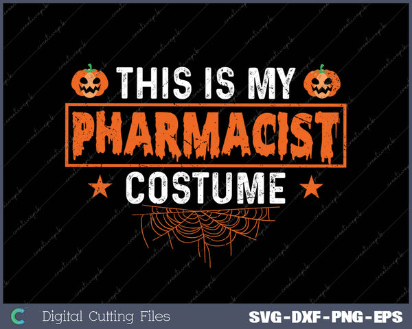 Womens This Is My Pharmacist Costume Funny Halloween