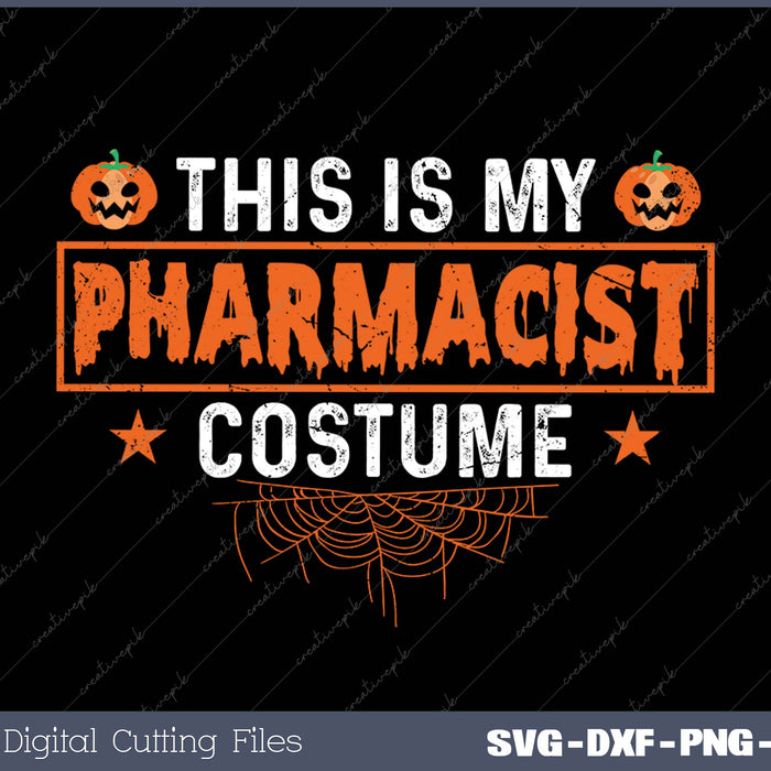 Womens This Is My Pharmacist Costume Funny Halloween