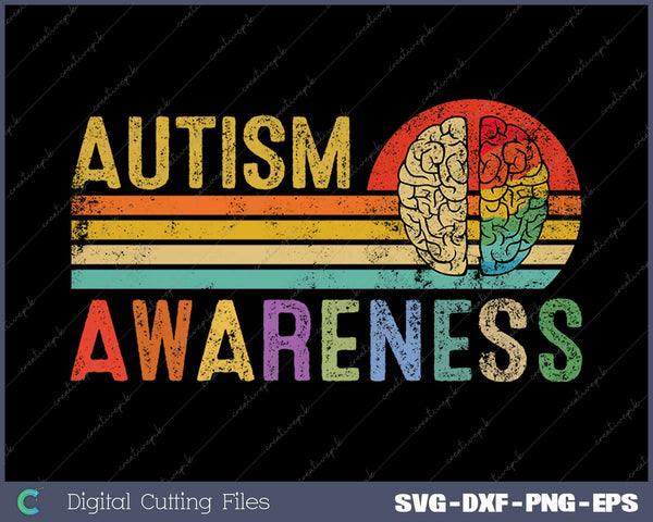 World Autism Awareness Neurodiversity Autistic SVG Printable Files