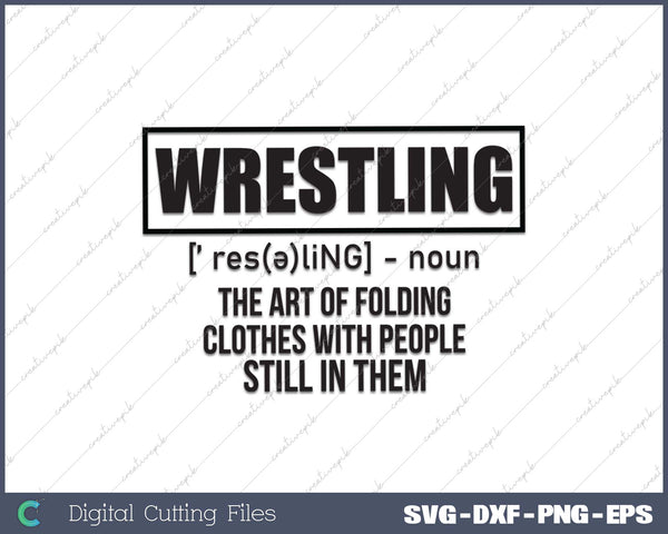 Wrestling Art Of Folding Clothes With People Still In Them