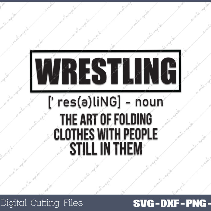 Wrestling Art Of Folding Clothes With People Still In Them