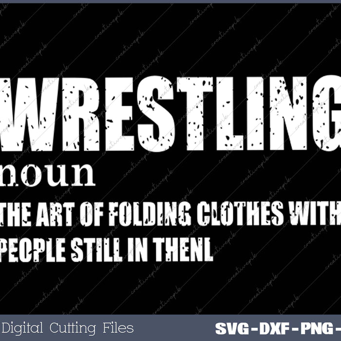 Wrestling Definition Funny Wrestler