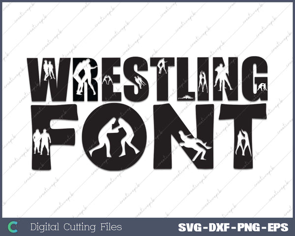 Wrestling Font Wrestling 