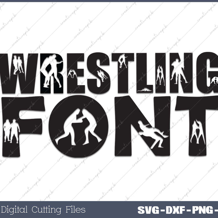 Wrestling Font Wrestling 