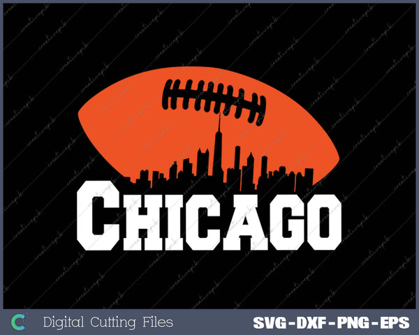 Xtreme Apparrel City Skyline for Football Fans SVG PNG Cutting Printable Files