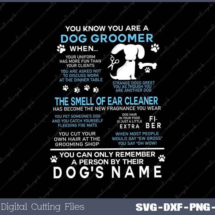 YOU KNOW YOU ARE A SVG PNG Cutting Printable Files