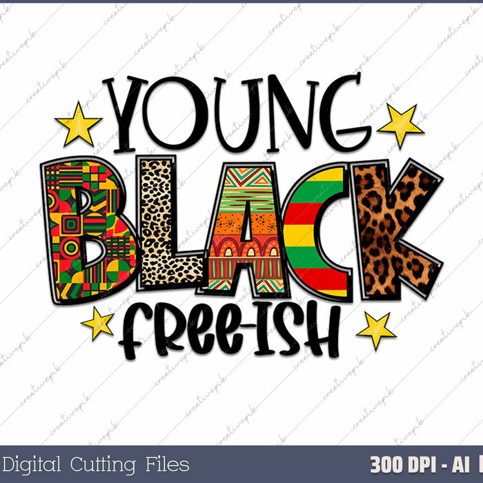 Young Black Freeish Juneteenth Day