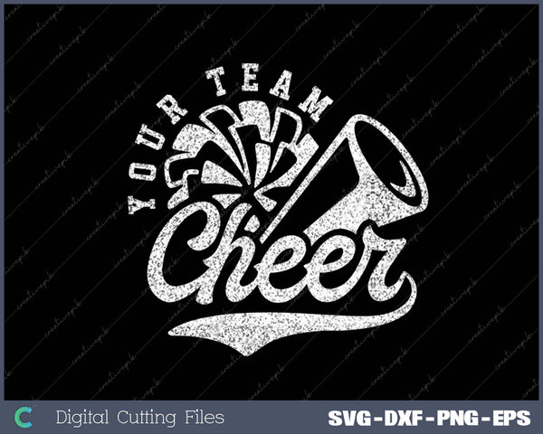 Your Team Cheer SVG PNG Cutting Printable Files