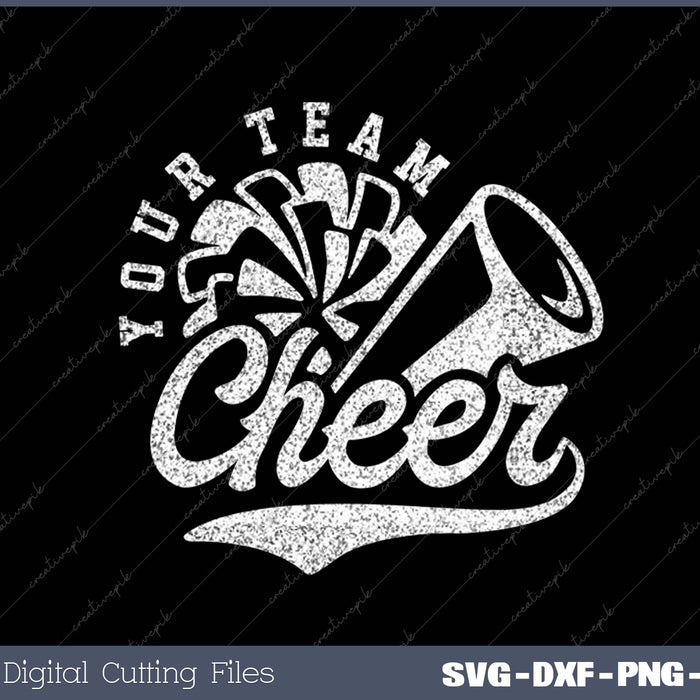 Your Team Cheer SVG PNG Cutting Printable Files