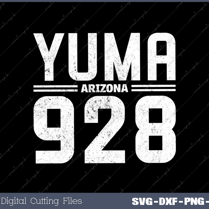 Yuma Arizona AZ 928 Vintage