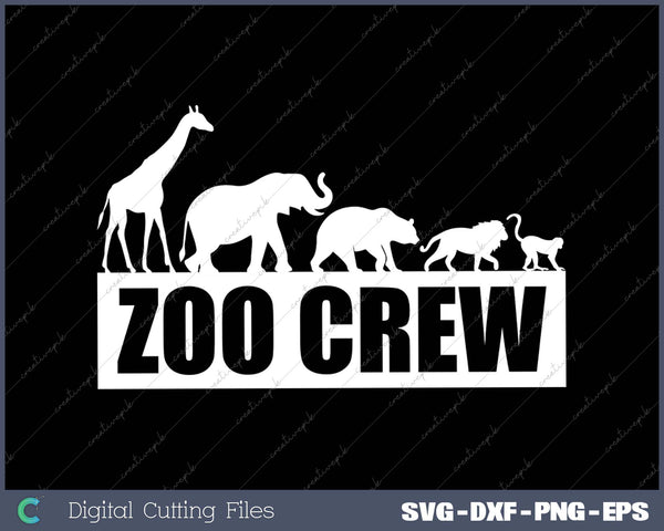 Zoo Crew Zookeeper Safari Wildlife Animal 