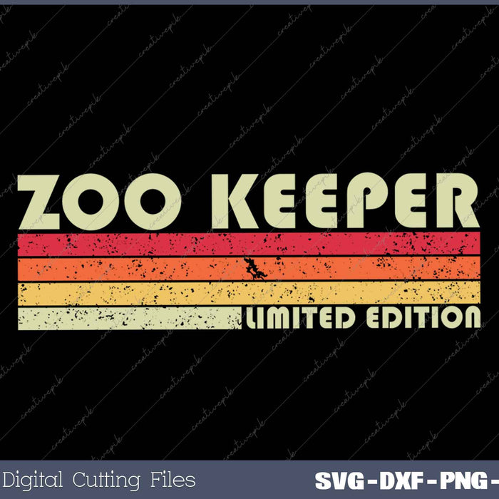 Zoo Keeper Funny Job Title Profession 