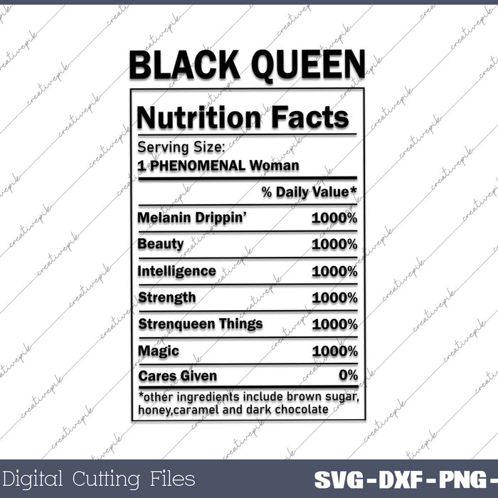 Black Goeen Nutrition Facts