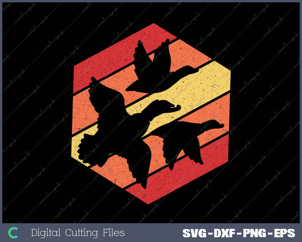 Duck Hunting SVG PNG Cutting Printable Files