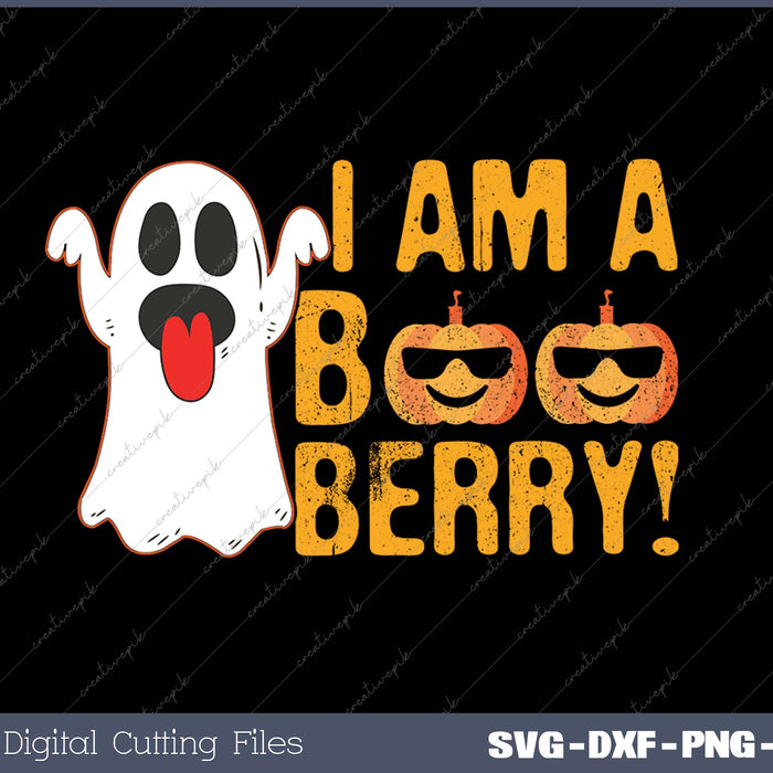 I Am A Boo Berry! SVG PNG Cutting Printable Files