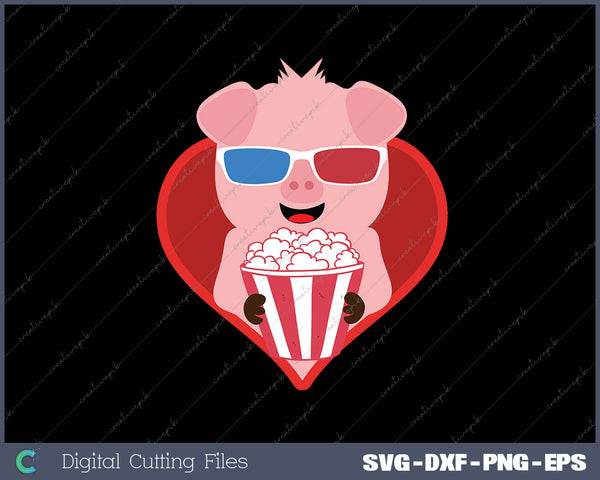 Popcorn Cat SVG PNG Cutting Printable Files