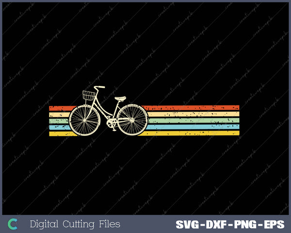 Vintage bike SVG PNG Cutting Printable Files