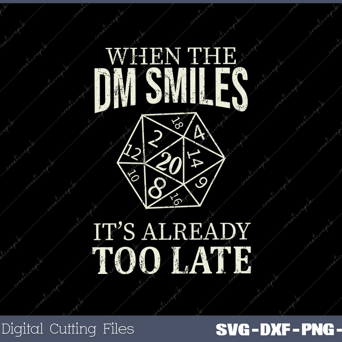 When The Dm Smiles It’s Already Too Late