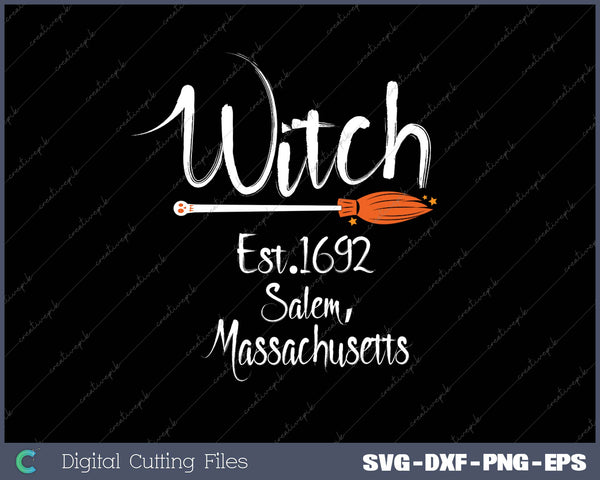 Witch Est SVG PNG Cutting Printable Files