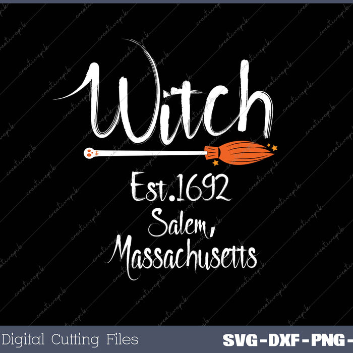 Witch Est SVG PNG Cutting Printable Files